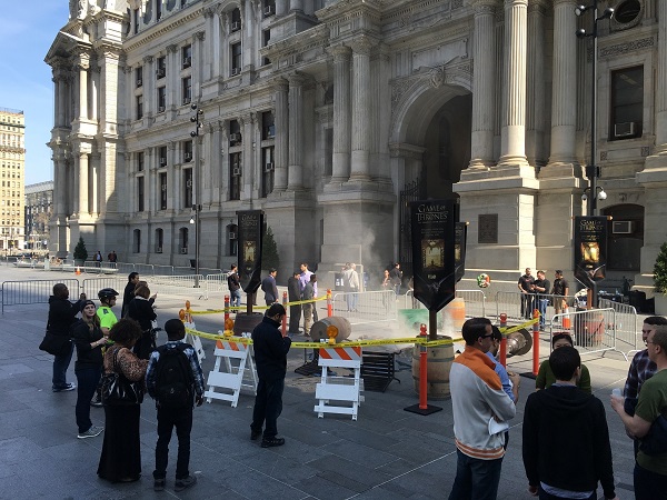 HBO Games of Thrones at City Hall
